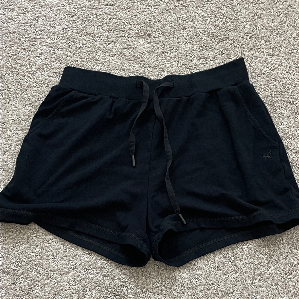 High Waist Black Women's Shorts